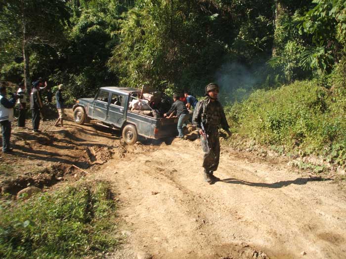 Residents of Tamenlong district in Manipur, tired of years of being fobbed off by the government, have decided to build for themselves a much needed main road to link the district to nearby towns of Assam and Nagaland.<br><br>The inspiration for the community that's working on the road is a young civil servant, Armstrong Pamei, who himself had to walked for nearly 24 hours to visit his home during school breaks. Lately he has galvanized villagers and helped raise funds in social media forums.<br><br>Through this photo gallery, we take a look at the people here and the effort they are putting in to get themselves a road.<br><br>In this picture: Roads fraught with danger (Photo courtesy: Kishalay Bhattacharjee)