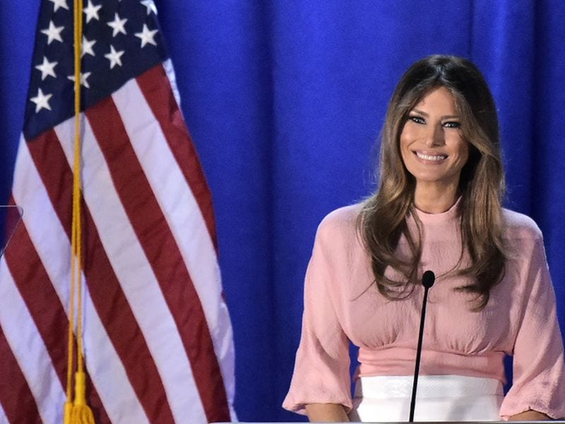 Photo : In Pics: Melania Trump, America's First Foreign-Born First Lady In Two Centuries
