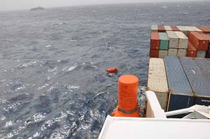 Merchant vessel splits into two off Mumbai coast