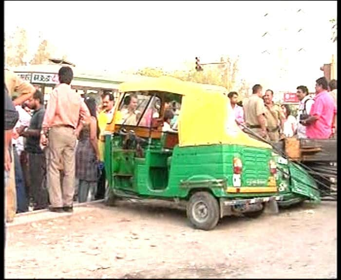 In the past too there have been mishaps at Metro sites that eventually tarnished the Delhi Metro Rail Corporation's accident free record. (NDTV Photo)