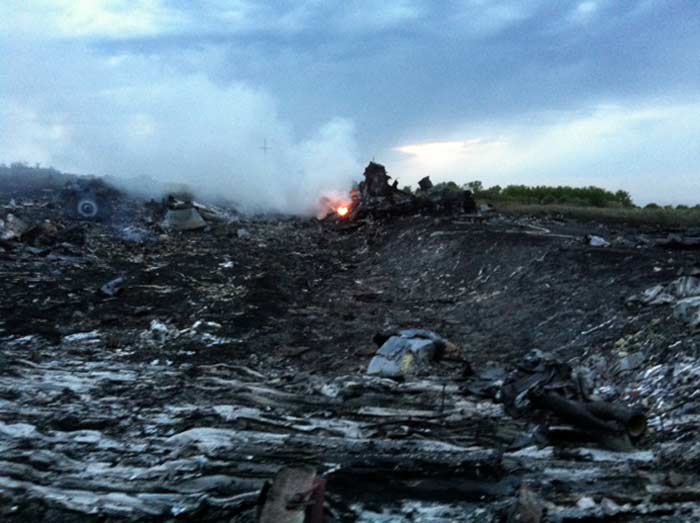 Malaysia Airlines Plane With 295 Onboard Shot Down in Ukraine