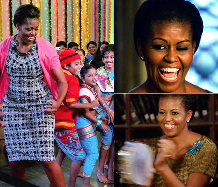 Michelle Obama: Likes fashion, loves to dance