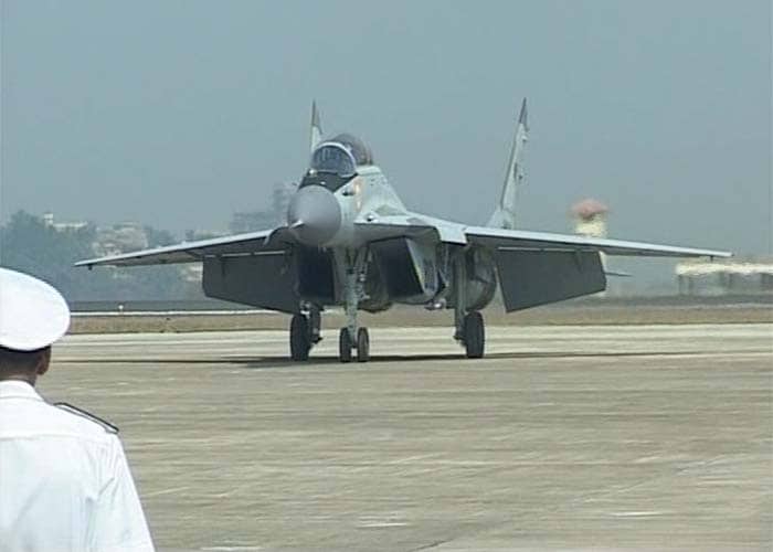 Indian Navy\'s new fighter jet, the MiG-29K