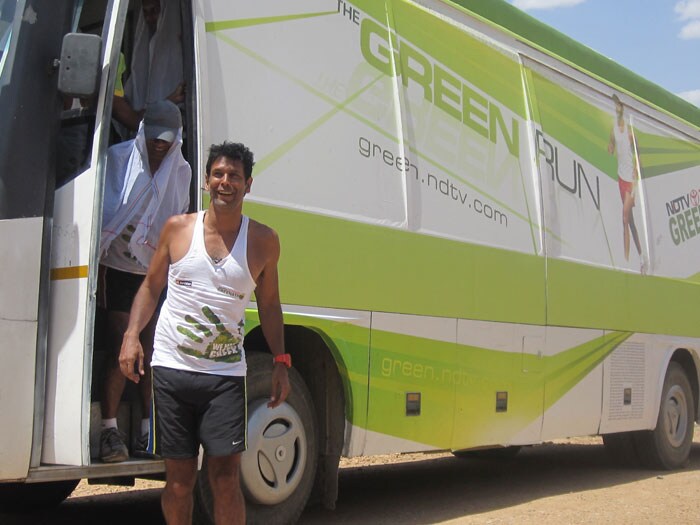 Milind Soman\'s 1500-km Green Run