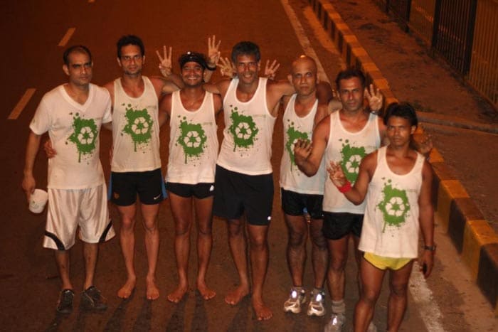 The Green Run team completes 300 km of their over-550km Green Run.