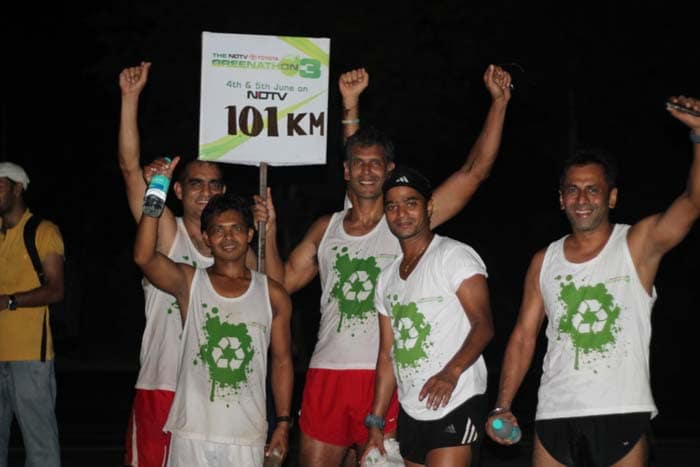 Milind Soman's 550 km Green Run