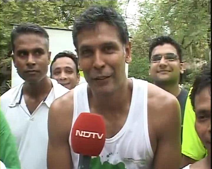 Actor-model Milind Soman is running to support his mission of lighting up a billion lives, and running to raise awareness about the environment.