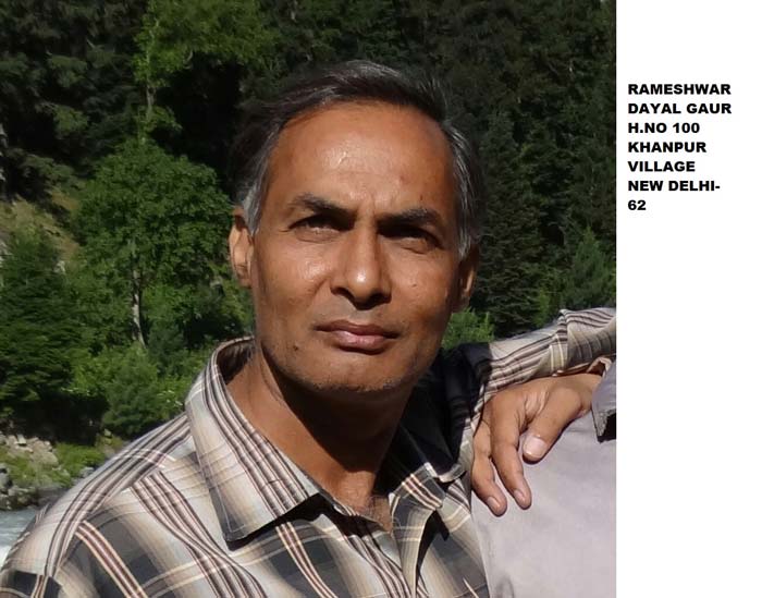 Rameshwar Dayal Gaur (53, phone number-93129 99201) was on the bus (DL1PC C0078)along with 29 other family members. The bus went missing in Kedarnath.
Contact person: Kapil Gaur- 97171 79542;
Chetan- 9810999542 <br><br>For more information, go to <a href="http://www.ndtv.com/sos" class="fbld fn fl ">www.ndtv.com/sos</a>