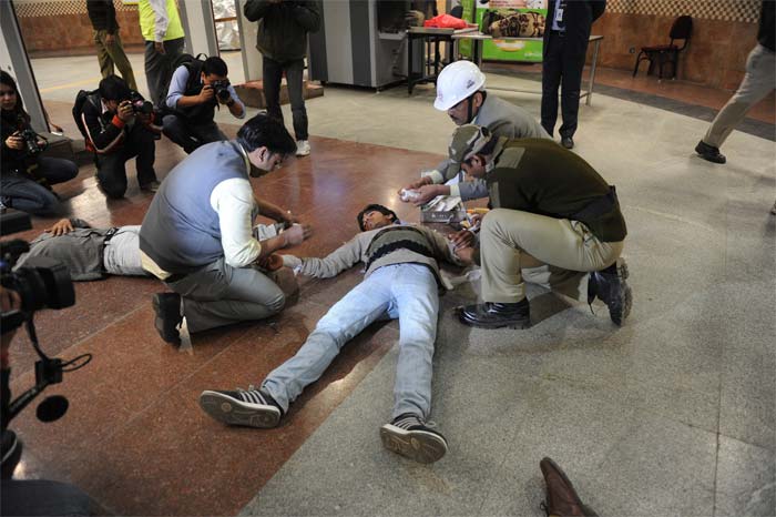 Delhi rehearses massive emergency drill