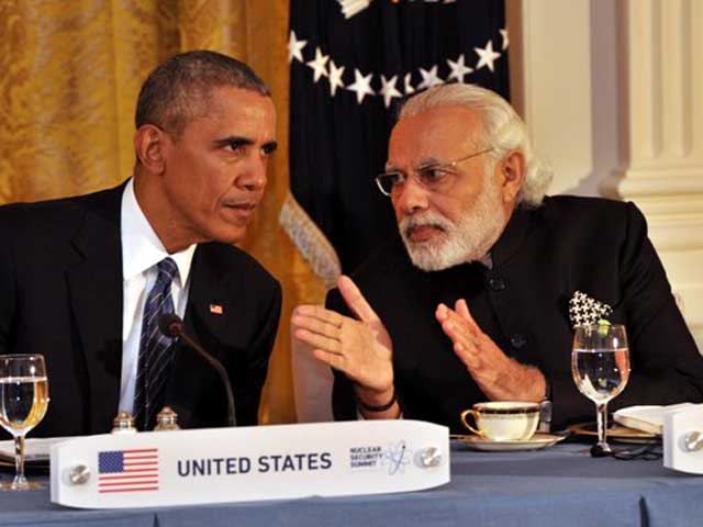 Photo : Pics: Barack Obama Meets PM Modi At Nuclear Security Summit