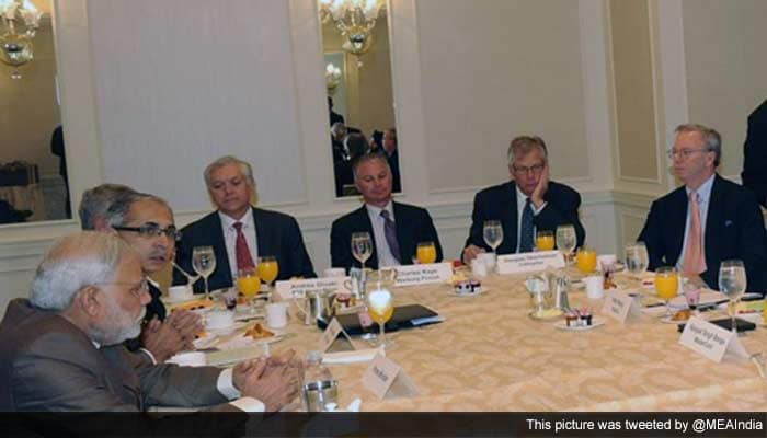 PM Modi\'s Business Breakfast With CEOs in US