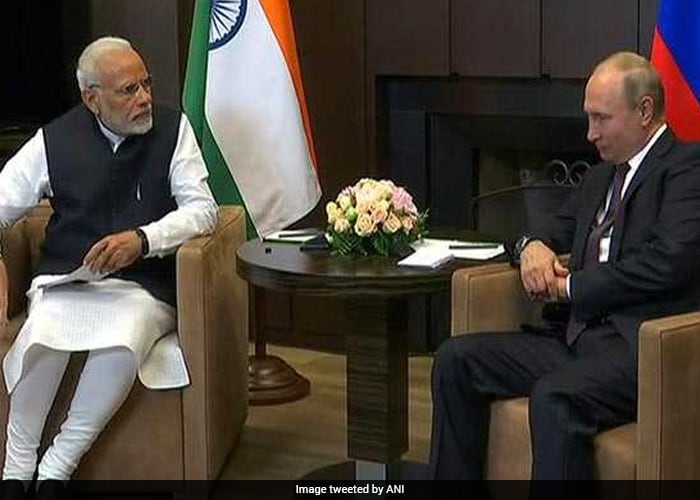 PM Modi hailed the Indo-Russian relations as a \'special privileged partnership\' during the meeting