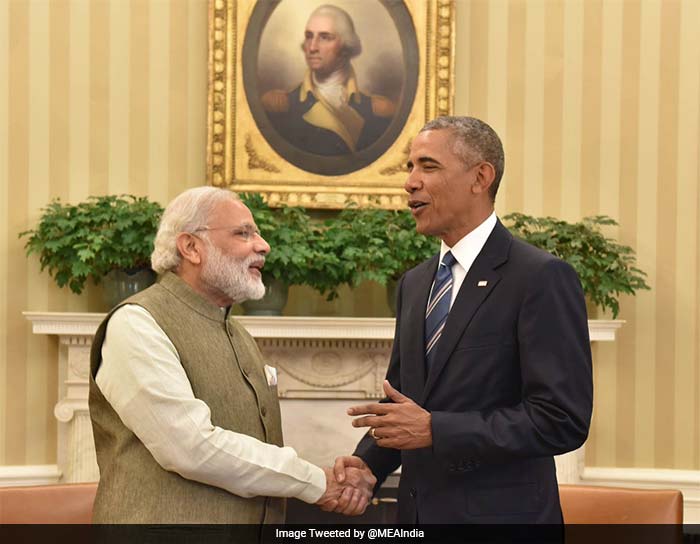 Pics: PM Narendra Modi meets President Barack Obama at White House