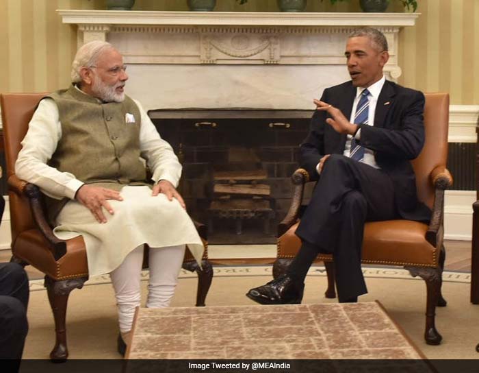 Pics: PM Narendra Modi meets President Barack Obama at White House