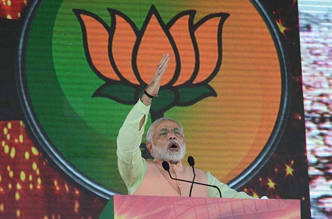 Assembly polls 2013: Narendra Modi on the campaign trail