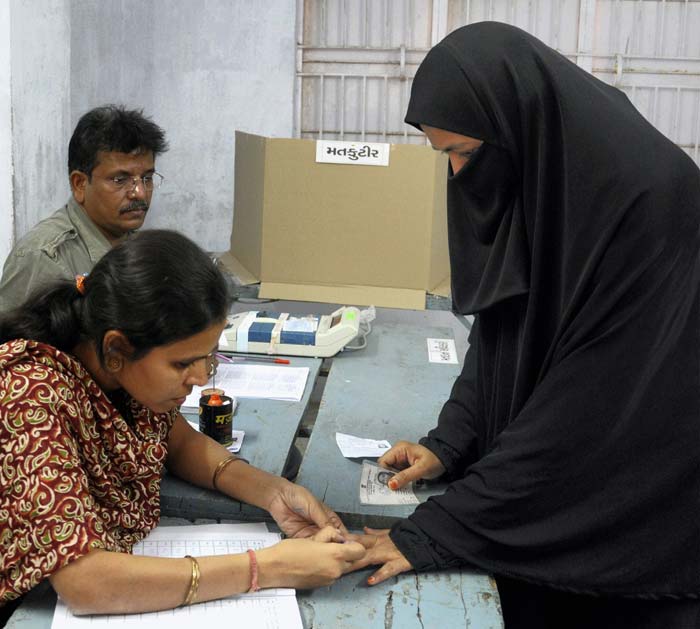 With 95 seats at stake in the final phase, the fate of 822 candidates, including incumbent Chief Minister Narendra Modi who is looking for a hat-trick, has been decided by the voters.