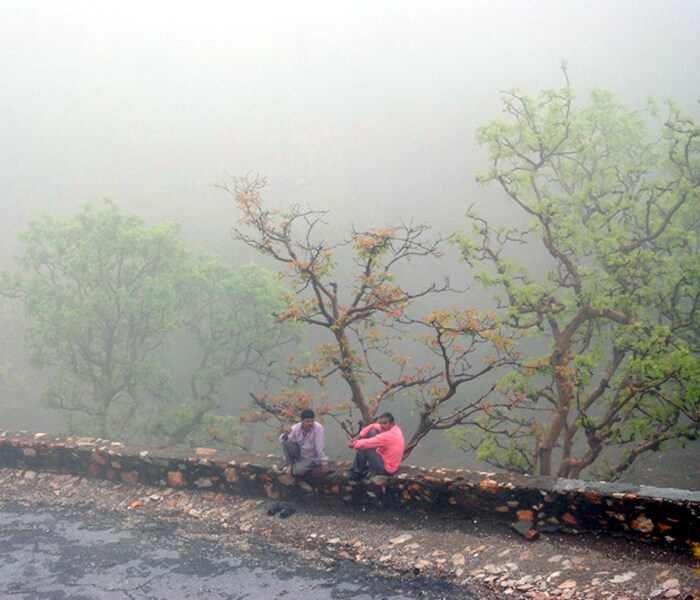 <b>Drivers lost in mist:</b> Monsoon in hilly areas causes reduced visibility and make transport difficult. (Image: Ketki Angre)