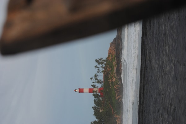 <b>Guarding the seas: </b>A lighthouse in the distance. Lighthouses have always been a necessity for ships. (Image: Ketki Angre)