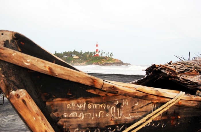 <b>Out at sea: </b>A boat tied to the shore. (Image: Ketki Angre)