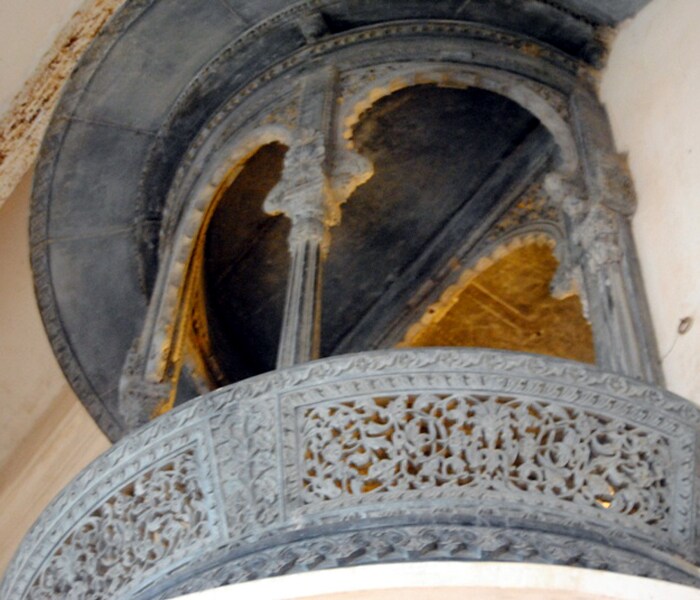 <b>For the perfect view: </b>A viewing gallery of the Monsoon Palace. (Image: Ketki Angre)