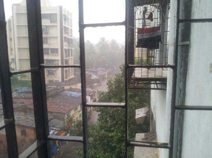 Pre-monsoon showers in Mumbai