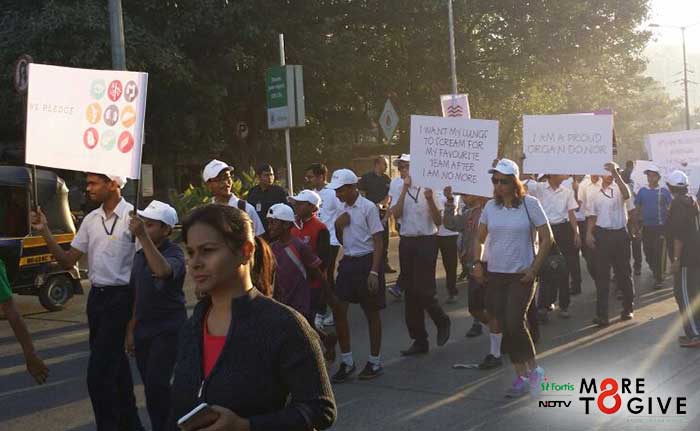 Walkathon: Thousands Gather From Across India To Support Organ Donation