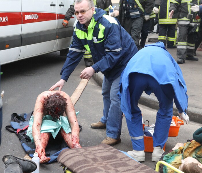 Responsibility for that blast was claimed by Chechen rebels and suspicion in Monday's explosions is likely to focus on them and other separatist groups in the restive North Caucasus region.