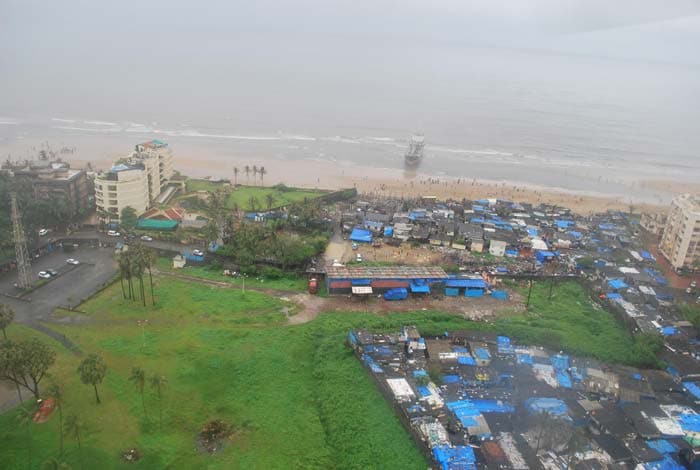 After Wisdom, MT Pavit runs aground at Juhu beach