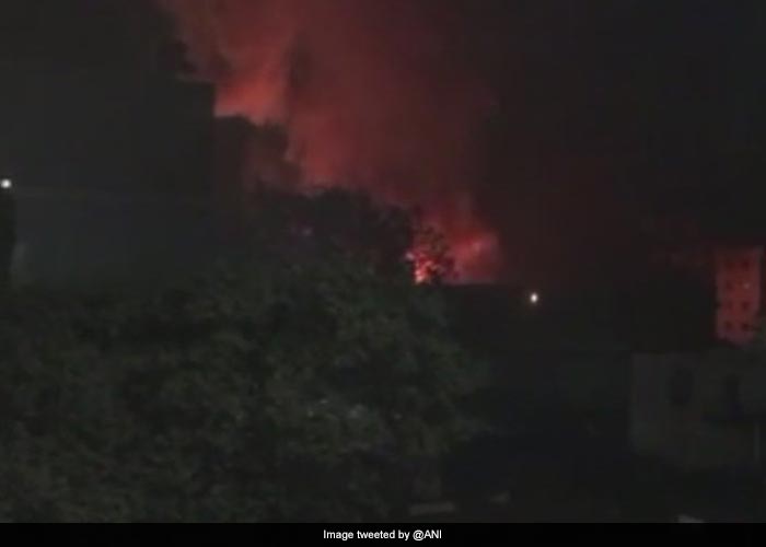 Massive Fire At Cinevista Studio In Mumbai\'s Kanjurmarg