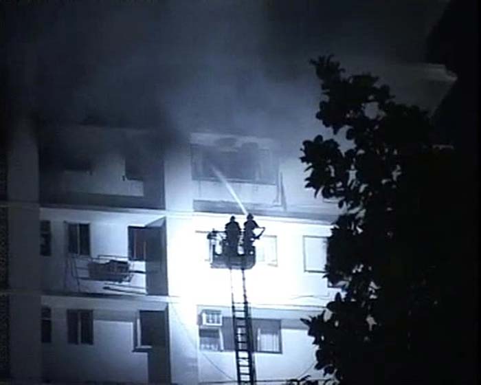 26 storey building on fire in Mumbai