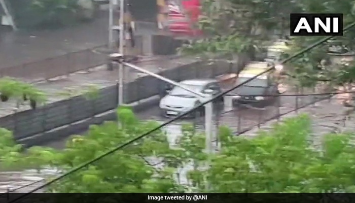Mumbai Rain: Trains Rescheduled, Railway Tracks Submerged - Pics