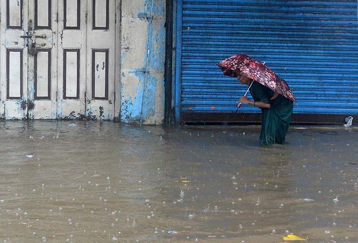 The downpour on Friday had crippled the city's transport systems, including the suburban rail which is the famed lifeline of the city.