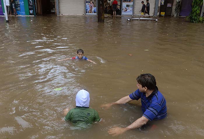 Teams of the navy and the National Disaster Response Force have been kept on standbywall.