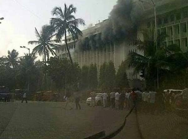 First pics: Fire breaks out on 4th floor of Maharashtra Secretariat