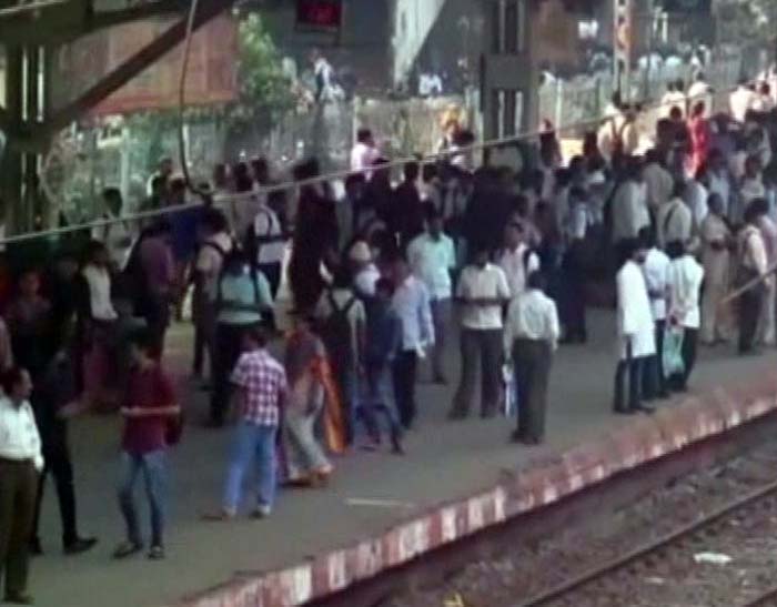 By noon, trains were still not running on time.   Headquartered at Mumbai's  iconic Chatrapati Shivaji Terminus (CST), formerly known as Victoria Terminus, the Central Railway runs suburban services from CST to Kalyan and onwards.