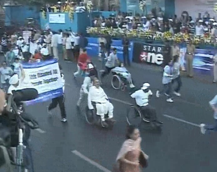 Several professional runners also participated across different categories, including wheelchair-bound runners.