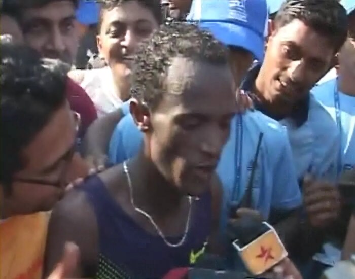 Ethiopian national Girma Assefa won the Marathon which was held on Sunday.