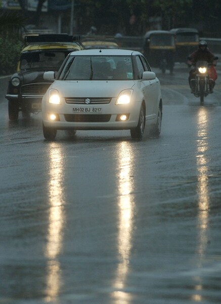 The city has received 60.77 mm rainfall since Tuesday. Colaba in south Mumbai received 78.6 mm and suburban Santacruz received 95.0 mm, the MET department said. (AFP Photo)