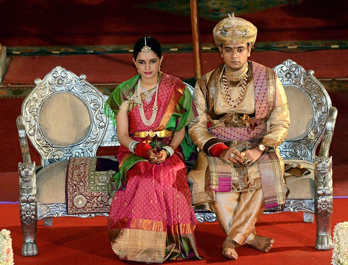 Image of the royal wedding of mysore
