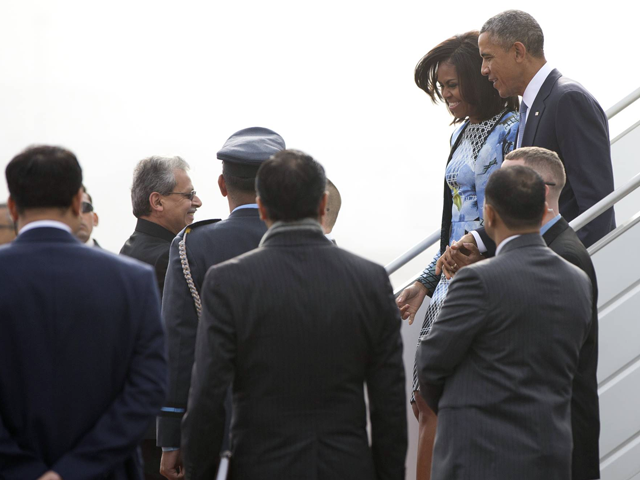 Namaste POTUS: US President Barack Obama Arrives in India