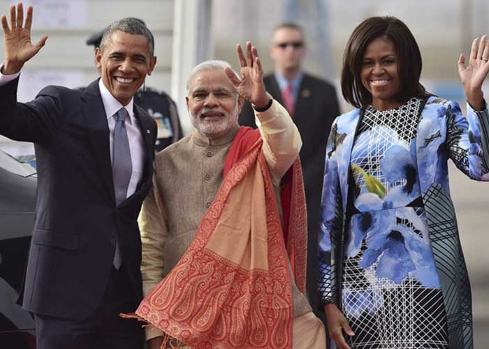 Namaste POTUS: US President Barack Obama Arrives in India