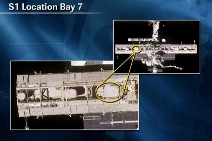 If both cooling loops were to fail, the Russian side of the space station would have to carry the entire cooling load. The crew would have just enough time to attempt emergency repairs before, in all likelihood, abandoning ship in Russian Soyuz capsules to return to Earth.  (AP Photo)