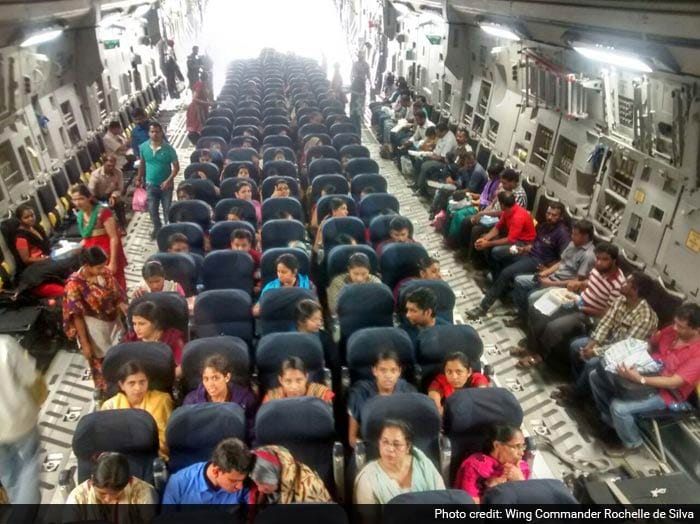 Over 350 Indians Fly Home After Being Rescued from Yemen