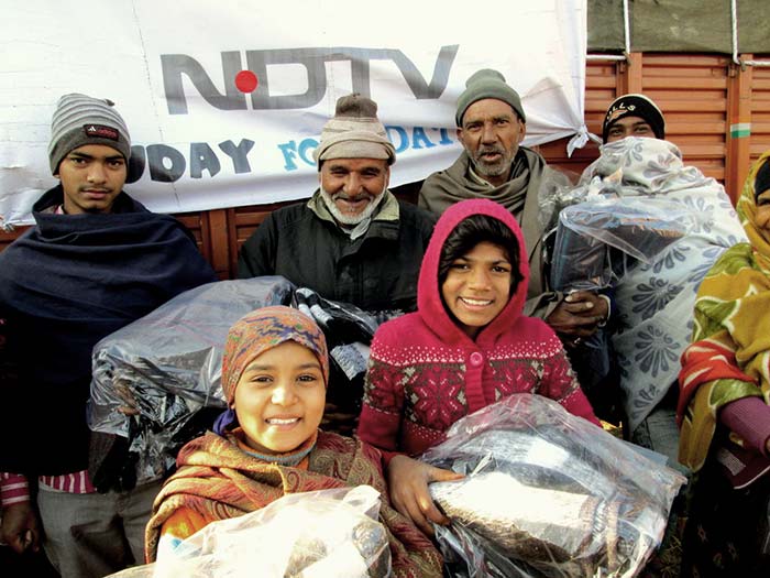 NDTV's blanket drive for Muzaffarnagar riot victims