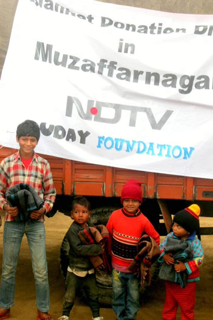 The campaign was met with an overwhelming response. Over a thousand blankets and 2000 warm clothes were collected in just two days. <br><br> Join the blanket collection drive. For details, click <a href="http://www.ndtv.com/article/india/donate-blankets-for-muzaffarnagar-relief-camps-457925" class="fn fl"><span class="fr">here</a></span>