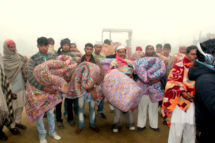 There are 12 camps in Shamli district housing 16,000 people and one in Muzaffarnagar which has at least 3000 people. <br><br> Join the blanket collection drive. For details, click <a href="http://www.ndtv.com/article/india/donate-blankets-for-muzaffarnagar-relief-camps-457925" class="fn fl"><span class="fr">here</a></span>