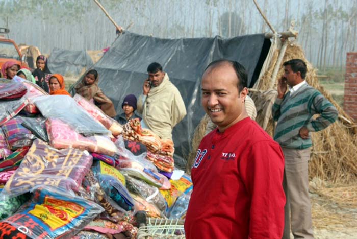 Join the blanket collection drive by NDTV and Uday Foundation for Muzaffarnagar relief camps. For details, click <a href="http://www.ndtv.com/article/india/donate-blankets-for-muzaffarnagar-relief-camps-457925" class="fn fl"><span class="fr">here</a></span>