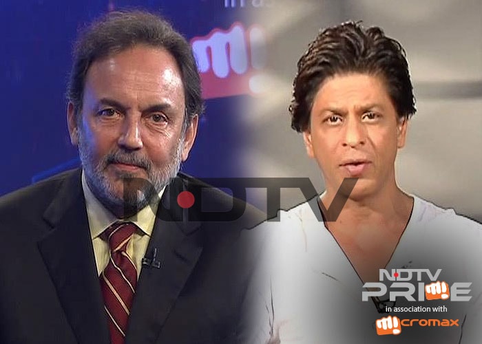 SRK, Priyanka at the launch of NDTV Prime - India\'s first 2-in-1 channel