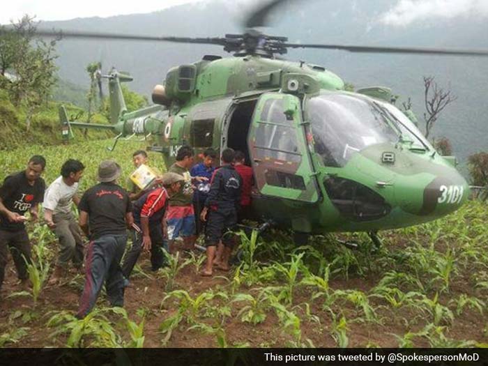 Indian Armed Forces Help in Nepal Rescue and Relief Operations After Devastating Earthquake