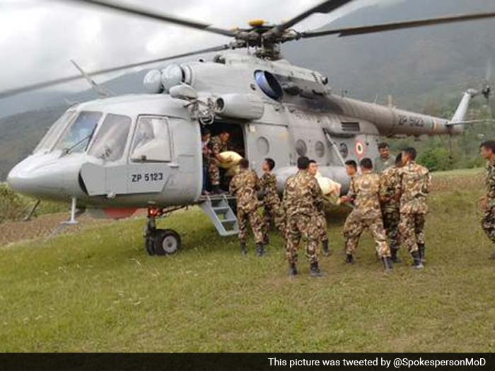 Indian Armed Forces Help in Nepal Rescue and Relief Operations After Devastating Earthquake